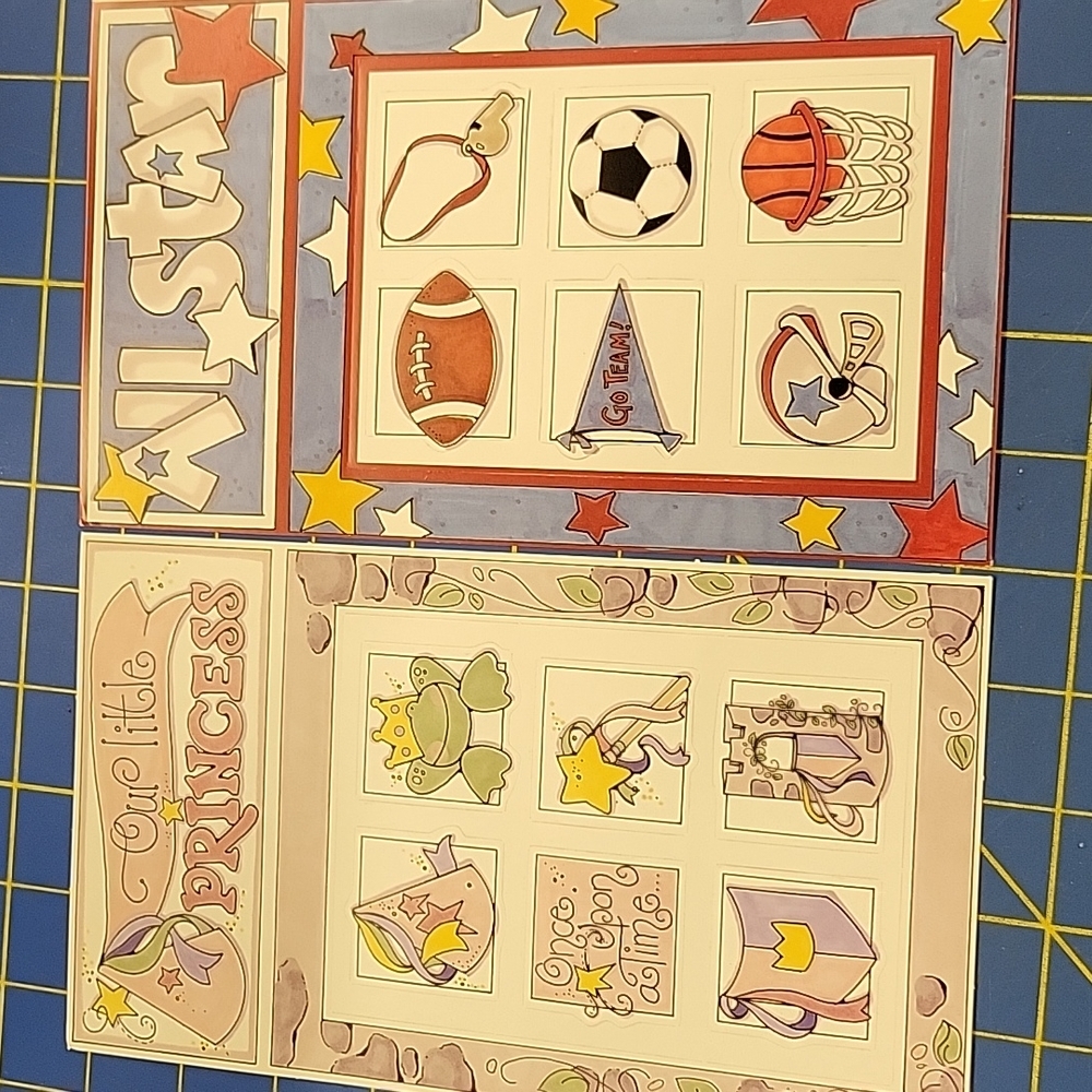Mini Moments Mix & Match Set Scrapbook Lot of 19 Different Themed - Picture 2 of 12